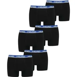 HEAD Herren Boxershort Basic Boxer 4er 6er 8er Multipack in XL Schwarz / Blau 008