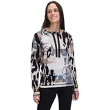 Betty Barclay Feinstrickpullover mit Print in Nature/Black | Gr.: 44