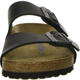 Birkenstock Arizona Weichbettung Naturleder geölt schwarz 46