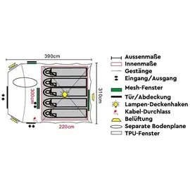 tambu Setu 5 Blau/Gelb