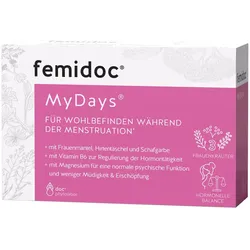 FEMIDOC MyDays für die Menstruation Kapseln 20 St