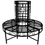 Garden Pleasure Baumbank Larissa 950253 schwarz