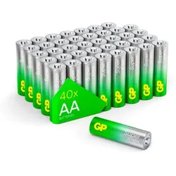 1x40 GP Super Alkaline AA Mignon Batterien Blister   030E15AS40-2