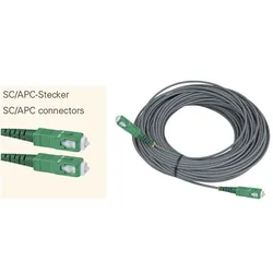TELEVES LWL-Kabel OSM10SCAPC 1x1 Faser OS2 0,44kN 10m