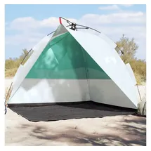 vidaXL Strandzelt Seegrün Quick Release Wasserdicht