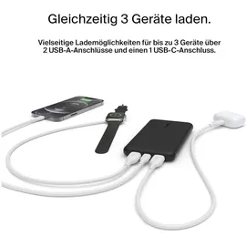 Belkin BOOST Charge PB 10.000mAh +USB-A/USB-C Kab.15cm BPB011btBK