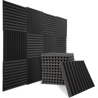 sunnypillow Akustikplatte Akustikschaumstoff Schalldämmmatten zur effektiven Akustik, 1 Stück, 50x50x2.5cm