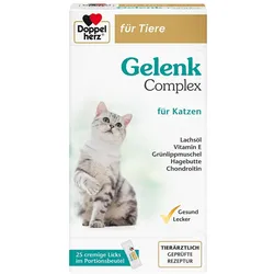 Doppelherz für Tiere Gelenk Complex für Katzen