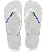 havaianas Brasil Logo Weiß 37/38