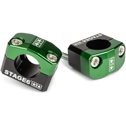 Lenkerklemmen Stage6 28,6mm grün