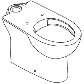 Grohe Bau Keramik Stand-Tiefspül-WC (39429000)