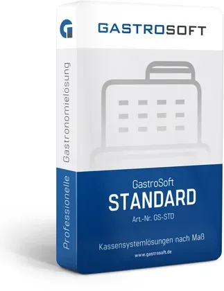 Kassensoftware Gastronomie GastroSoft Standard - bis zu 50 Tische - später kaufen - TSE Stick in Deutschland Pflicht!