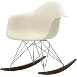 Vitra - Eames Plastic Armchair RAR RE, Ahorn dunkel / Chrom / kieselstein