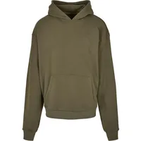 Build Your Brand Ultra Heavy Cotton Box Kapuzenpullover Olive