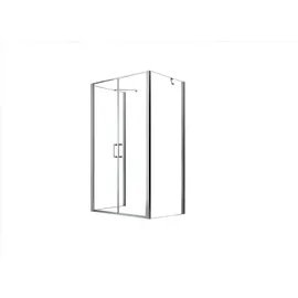 Glaszentrum Hagen Mille Komplettdusche mit Drehtür 80 x 195 cm transparent