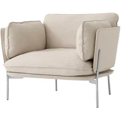 &Tradition Cloud LN1 Sessel, chrom / clay 0011