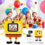 XUNIVERS Kinder Kamera,camera kinder,Digitalkamera Kinder,mit 32 GB TF-Karte,USB einen Kartenleser Selfie Digitalkamera Kinder,Digitalkamera Kinder Geschenk für Kinder 3-12 Jahre Weihnachten Spielzeug