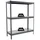 Proregal Schwerlastregal Metall 200x120x75 cm grau