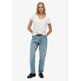 Superdry STUDIOS SCOOP NECK TEE Weiß XXL