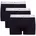 Herren 3er Pack Trunks Unterwäsche Blau Sky/Desert Sky/Desert Sky XXL