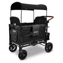 wonderfold W4 Luxe Bollerwagen schwarz