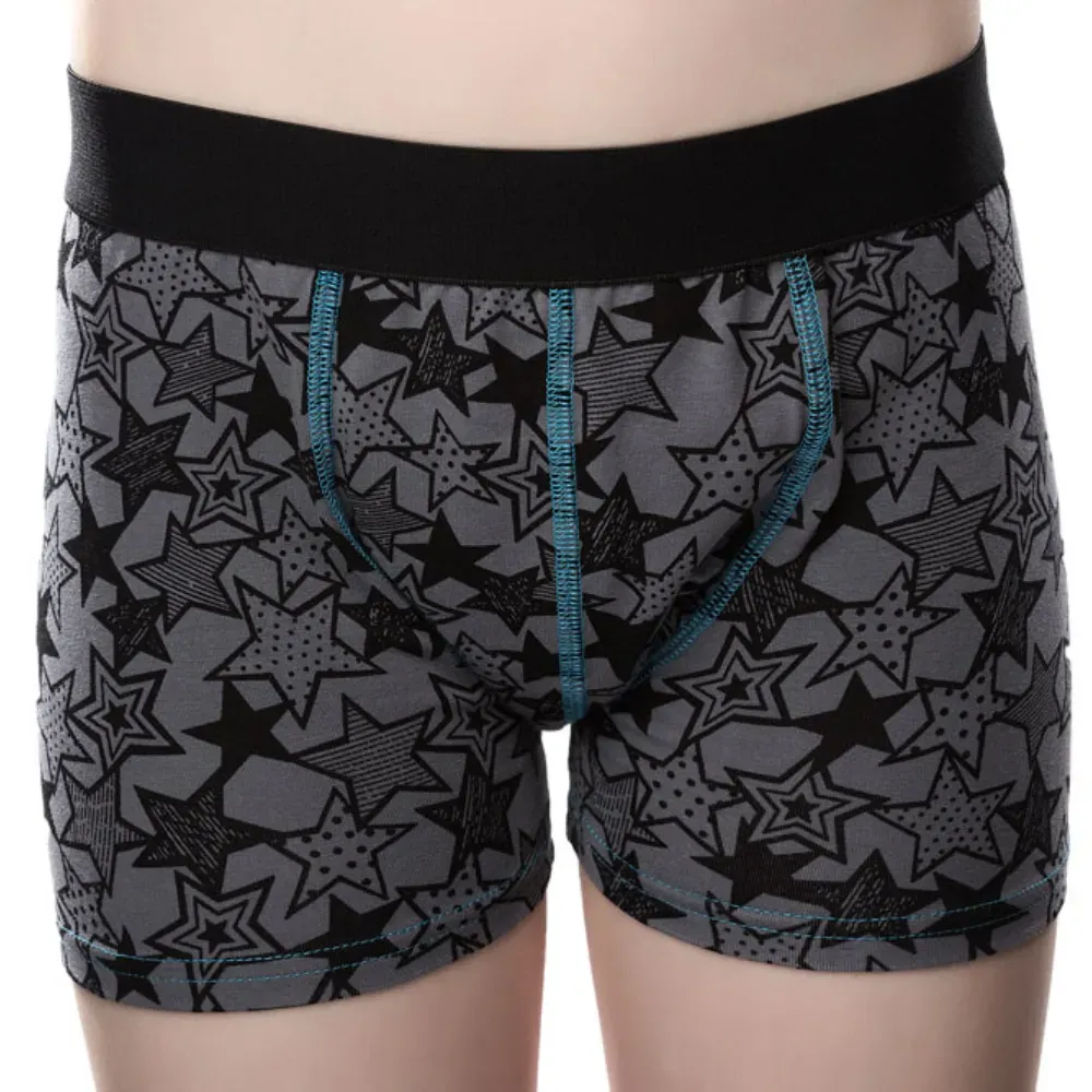 Dry & Cool Inkontinenz-Shorts Grey Star für Jungen 146-152 (11-12 Jahre)