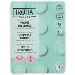 Iroha Nature SOS Patches gegen Hautunreinheiten mit Salicylsäure