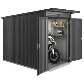 Biohort AvantGarde A3 1,8 x 2,6 m dunkelgrau-metallic Doppeltür