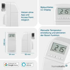 Homematic IP Heizkörperthermostat kompakt plus