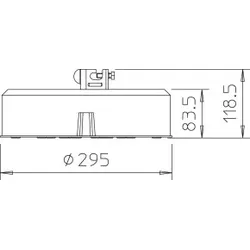 OBO 5403110 FangFix-System Komplettsystem 10kg Beton F-FIX-10B - 77 Stück
