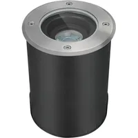 KANLUX Bodeneinbaustrahler Edelstahl IP67 GU10 schwarz