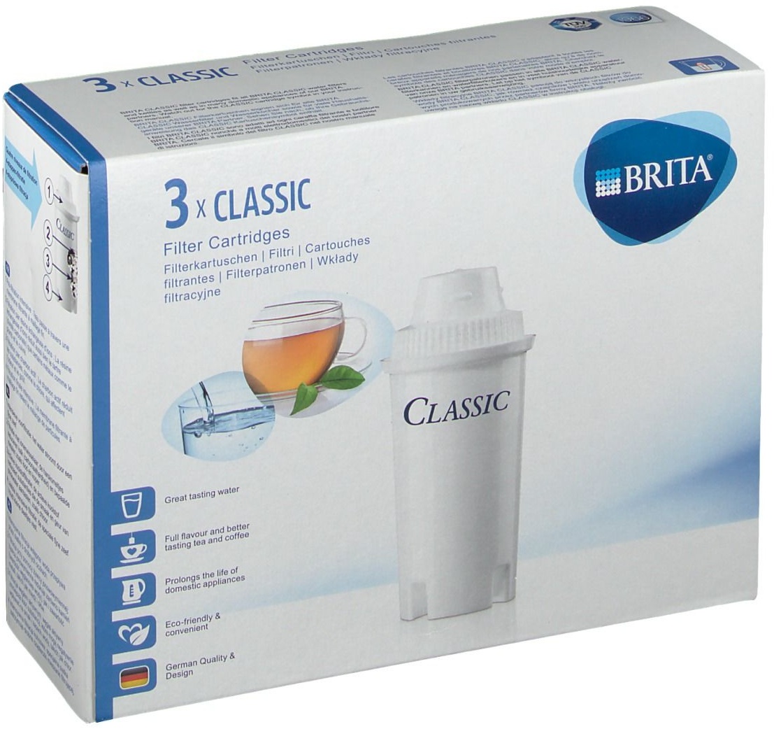 BRITA® Classic Cartouches Filtrantes 3 pc(s) Filtre