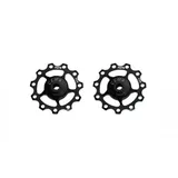 Cema Schaltrollen Shimano 9/10/11-fach, SRAM 10/11-fach Edelstahl - Schwarz