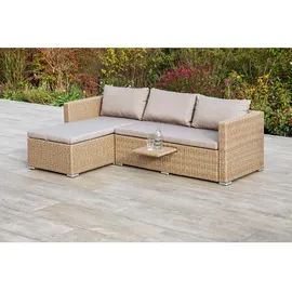 Merxx Gartenlounge-Set 2-tlg. Beige