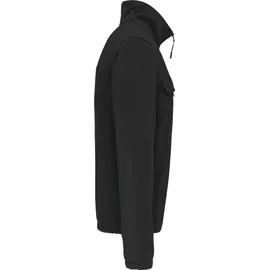 Kariban Fleecejacke Schwarz 4XL