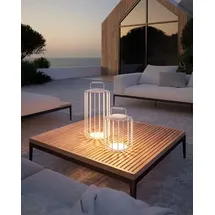 SOMPEX LED-Laterne 50 cm Aluminium inkl. Griff weiß