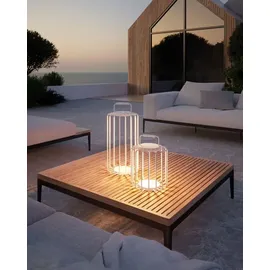 SOMPEX LED-Laterne 50 cm Aluminium inkl. Griff weiß