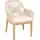 MCW H56b Gartenstuhl 58 x 58 x 108 cm beige 1 St.