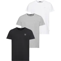 Chiemsee T-Shirt grau/weiß/schwarz XXL