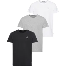 Chiemsee T-Shirt grau/weiß/schwarz XXL