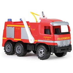 Lena® Spielzeug-Feuerwehr Giga Trucks, Actros, Made in Europe rot