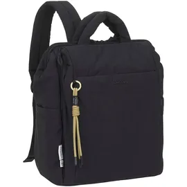 Lässig Minoa Wickelrucksack Schwarz