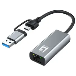 LevelOne USB-0423 2,5G USB-C/A Netzwerkadapter