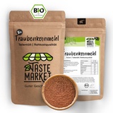 1 kg BIO Traubenkernmehl • GRÖSSENAUSWAHL • Rohkostqualität von TASTE MARKET • Gluten- und Laktosefrei | Smoothies | Backen