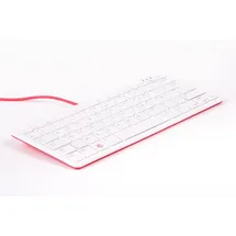 Raspberry Pi USB Tastatur FR rot/weiß