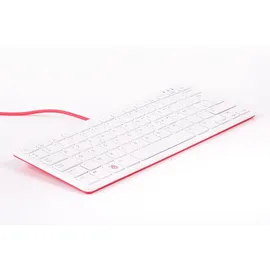 Raspberry Pi USB Tastatur FR rot/weiß