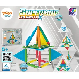 Happy People Supermag Color Stix Magnetbausatz 50-tlg.