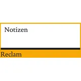 Reclam Philipp Jun. Notizbuch Reclam blanko A6 Orange