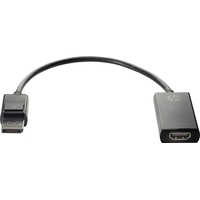 HP DisplayPort 1.2 [Stecker]/HDMI 1.4 [Buchse] Adapterkabel, aktiv, schwarz
