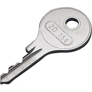 HOPPE Fenstergriffschlüssel gleichschließend 2D156 Eisen, vernickelt